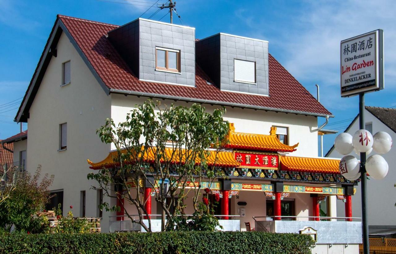Готель Gaststaette Lin Garden Untergruppenbach Екстер'єр фото